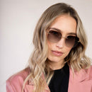 Lunettes de Soleil Kapten & Son Capetown Gold Brown Gradient - PRECIOVS