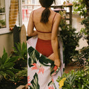 Serviette de plage Slowtide Mauka en coton durable - PRECIOVS