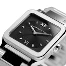 Montre Kapten & Son Tresor Silver Black Bold Steel - PRECIOVS