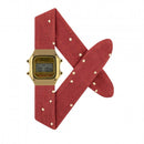Montre RICH GONE BROKE Gold Digital Red Studded - PRECIOVS
