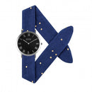 Montre RICH GONE BROKE Silver Black Marcel Shiny Blue - PRECIOVS
