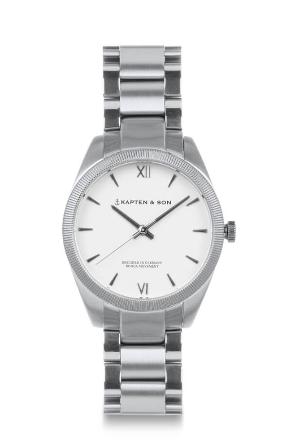 Montre Kapten & Son Crush Silver Steel - PRECIOVS