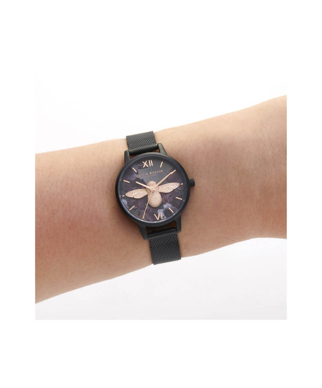 Montre Olivia Burton After Dark 3D Bee Midi Dial OB16AD39 - PRECIOVS
