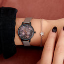 Montre Olivia Burton Celestial Vegan London Gray & Matte Black OB16AD50 - PRECIOVS