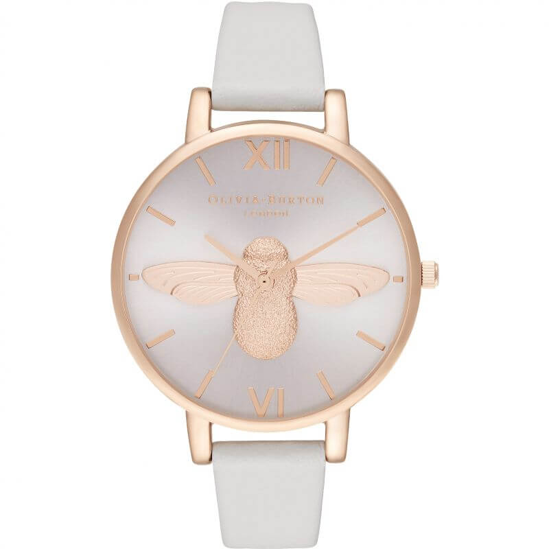 Montre Olivia Burton 3D Bee Big Dial Sunray Blush & Rose Gold OB16aM158 - PRECIOVS