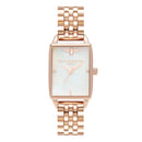 Montre Olivia Burton Bee Hive White Mother of Pearl & Rose Gold OB16BH01 - PRECIOVS