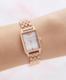 Montre Olivia Burton Bee Hive White Mother of Pearl & Rose Gold OB16BH01 - PRECIOVS