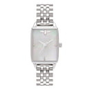Montre Olivia Burton Bee Hive Grey Mother of Pearl Bracelet, Silver OB16BH03 - PRECIOVS