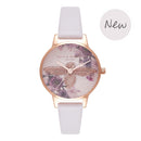 Montre Olivia Burton EMBROIDERED DIAL BLUSH & ROSE GOLD OB16EM06 - PRECIOVS