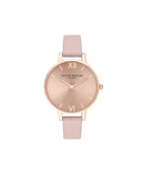 Coffret Olivia Burton Montre Demi Dusty Pink + foulard - PRECIOVS