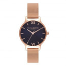 Montre Olivia Burton Midi Dial Grey and Rose Gold OB16MD73 - PRECIOVS