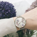 Montre Olivia Burton Parlour Bee Blooms Rose Gold & Silver Mesh OB16PL34 - PRECIOVS
