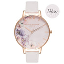 Montre Olivia Burton WATERCOLOUR FLORALS BLUSH & ROSE GOLD OB16PP31 - PRECIOVS
