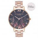 Montre Olivia Burton DARK BOUQUET ROSE GOLD BRACELET OB16WG45 - PRECIOVS
