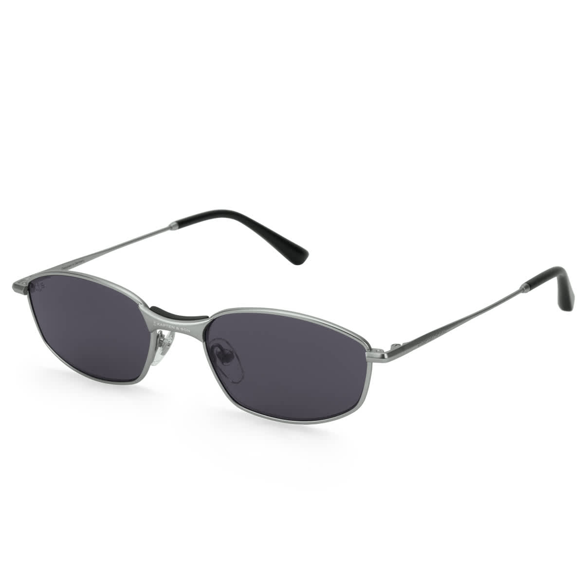 Lunettes de Soleil Kapten & Son Osaka Silver Black - PRECIOVS