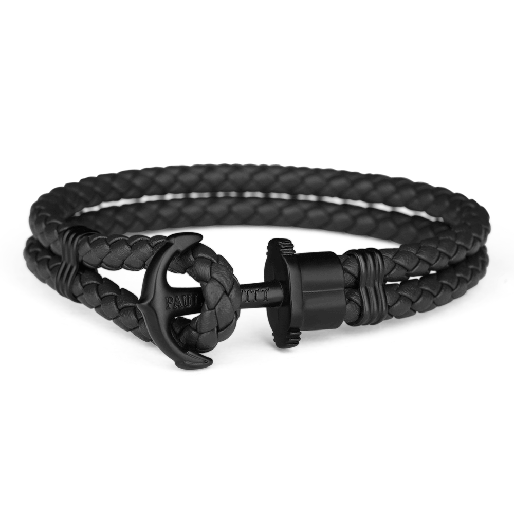 Bracelet Paul Hewitt Ancre PHREP IP Noir Noir - PRECIOVS