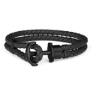 Bracelet Paul Hewitt Ancre PHREP IP Noir Noir - PRECIOVS