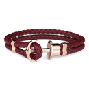 Bracelet Paul Hewitt Ancre PHREP IP Or Rosé Dark Berry - PRECIOVS
