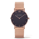 Montre Paul Hewitt Sailor Line Blue Lagoon IP Or Rosé Bande Métallique IP Or Rosé Cadran 39mm PH-SA-R-ST-B-4S - PRECIOVS