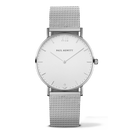 Montre Paul Hewitt Sailor Line White Sand Acier Inoxydable Bande Métallique Acier Inoxydable Cadran 39mm PH-SA-S-ST-W-4M - PRECIOVS