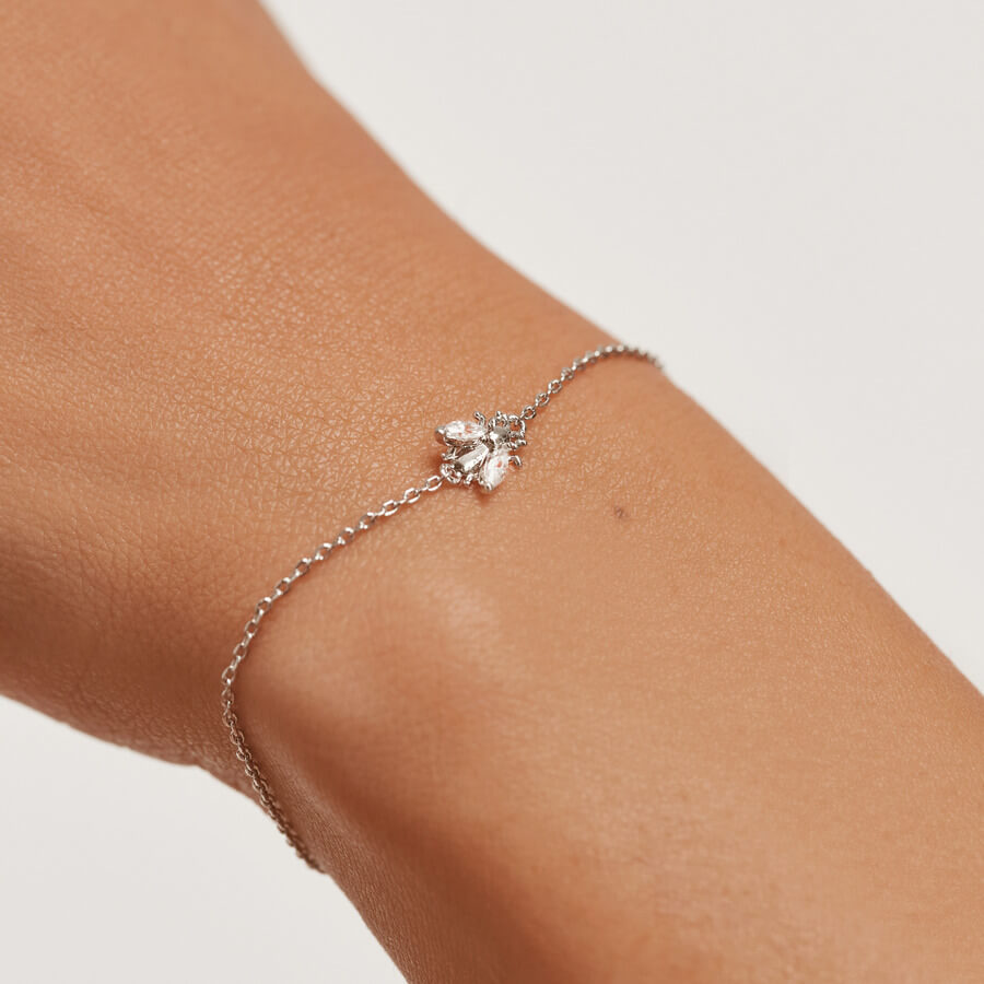 Bracelet PDPaola Buzz argent et pierres précieuses - PRECIOVS