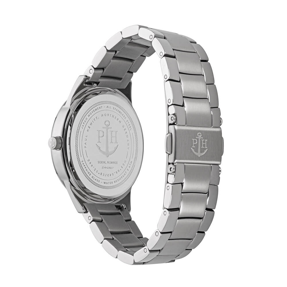 Montre Paul Hewitt Praia White Sand Argenté Métallique - PRECIOVS