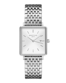 Montre Rosefield THE BOXY Blanc Sunray Argenté QWSS-Q08 - PRECIOVS