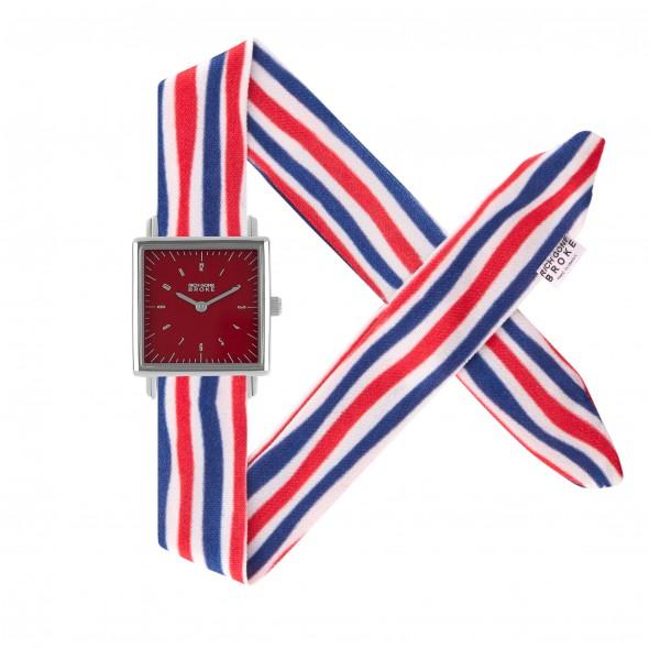 Montre RICH GONE BROKE Red Fred French Stripes - PRECIOVS