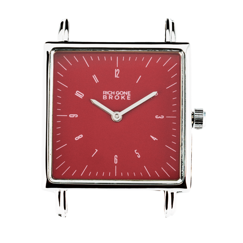 Boîtier de montre RICH GONE BROKE Red Fred - PRECIOVS