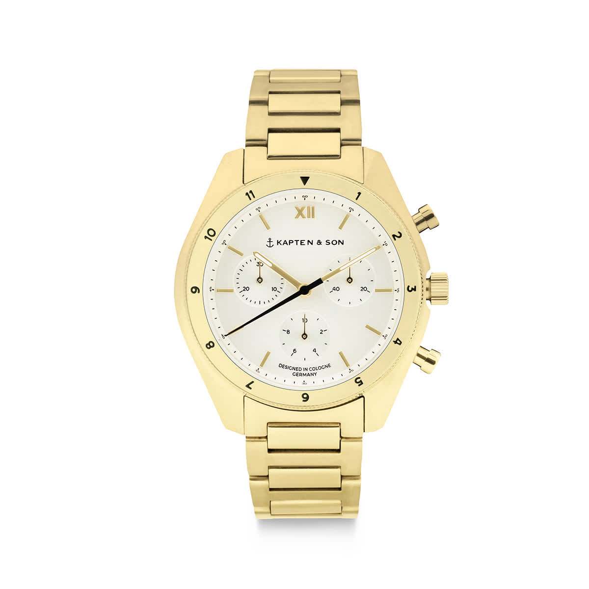 Montre Kapten & Son Rise Small Gold Steel - PRECIOVS