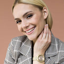Montre Kapten & Son Rise Small Light Gold Cream Steel - PRECIOVS