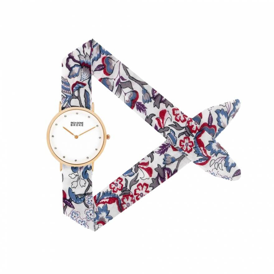 Montre RICH GONE BROKE Rose Gold Marcel Diamond Babylone - PRECIOVS
