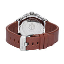 Montre Paul Hewitt Tide Runner Navy Blue Rot Silber Leder Mid Brown - PRECIOVS