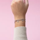 Bracelet Oozoo Jewellery argent avec boules SB-1000 - PRECIOVS