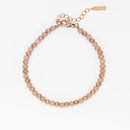 Bracelet Oozoo Jewellery or rose avec pierres naturelles SB-1026 - PRECIOVS