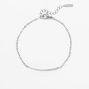 Bracelet Oozoo Jewellery argent avec strass SB-1027 - PRECIOVS