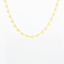 Collier Oozoo Jewellery or avec coeurs SN-2013 - PRECIOVS