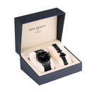 Coffret Paul Hewitt Perfect Match avec montre Noir Sunray Acier Inoxydable et bracelet PHREP IP Noir Noir - PRECIOVS
