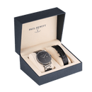 Coffret Paul Hewitt Perfect Match avec montre Grand Atlantic Line Black Sea et bracelet NORTH BOUND - PRECIOVS
