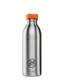 Bouteille réutilisable 24Bottles Urban Bottle Brushed Steel 500ml - PRECIOVS