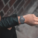 Montre Paul Hewitt Breakwater Line Iron Grey Acier Inoxydable Bracelet Cuir Light Grey - PRECIOVS