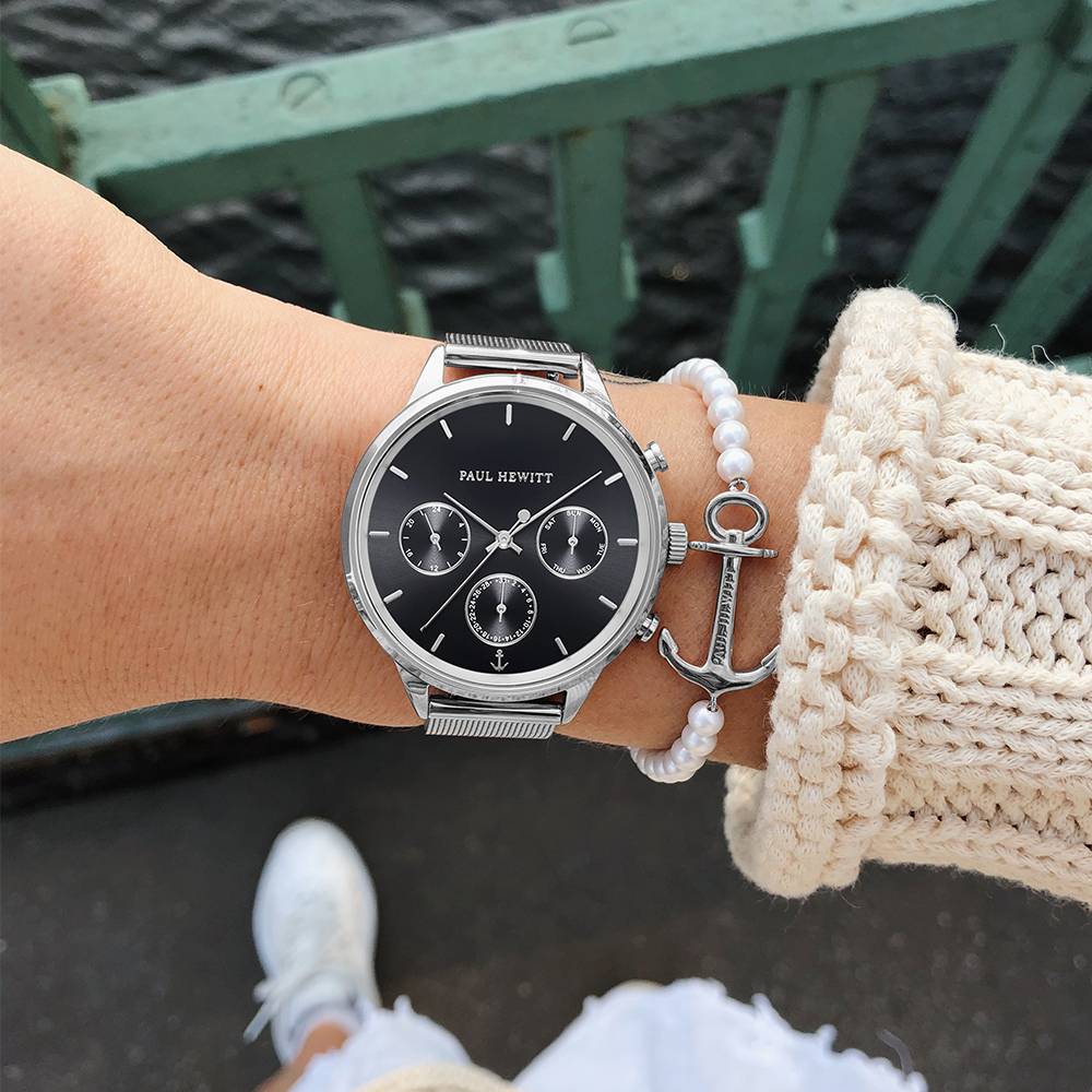 Armbanduhr Paul Hewitt Damenuhr Everpulse Steel Paul Hewitt Uhr