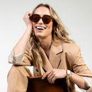Lunettes de Soleil Kapten & Son Toulouse Transparent Caramel Brown - PRECIOVS