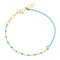 Bracelet I.Ma.Gi.N Jewels Br enamel duo turquoise Or Jaune - PRECIOVS