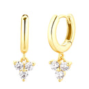 Boucles d'oreilles I.Ma.Gi.N Jewels Bo hoop Stella Or Jaune - PRECIOVS