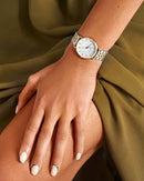 Montre Rosefield The Upper East Side Silver Gold Duotone U30 - PRECIOVS