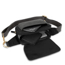 Sac banane Kapten & Son Visby All Black - PRECIOVS