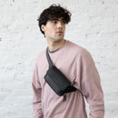 Sac banane Kapten & Son Visby All Black - PRECIOVS