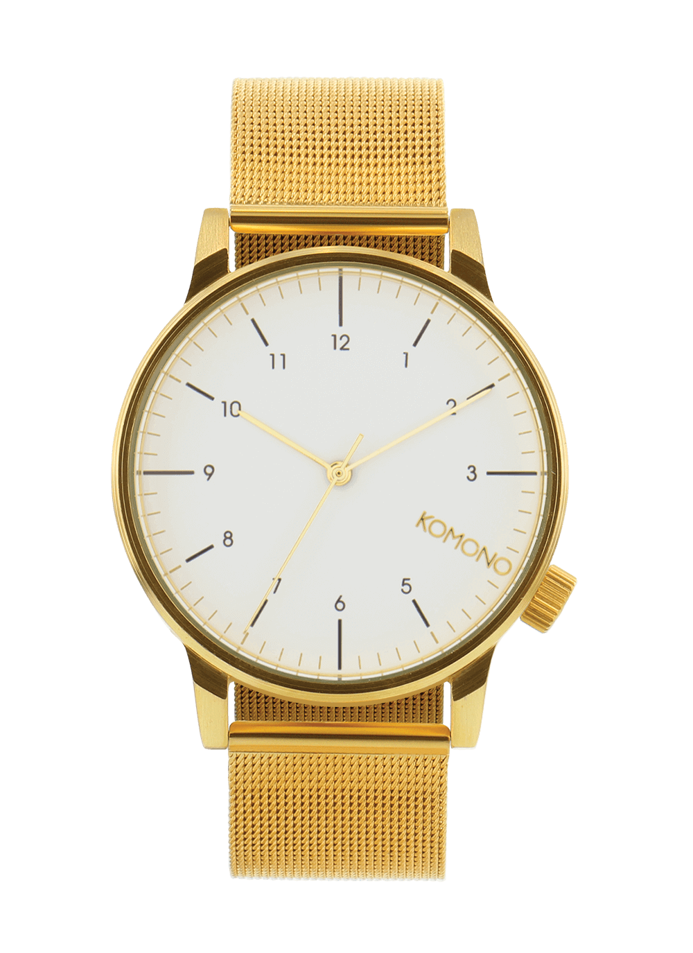 Montre Komono WINSTON ROYALE GOLD WHITE KOM-W2358 - PRECIOVS