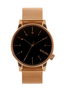Montre Komono WINSTON ROYALE ROSE GOLD-BLACK KOM-W2354 - PRECIOVS
